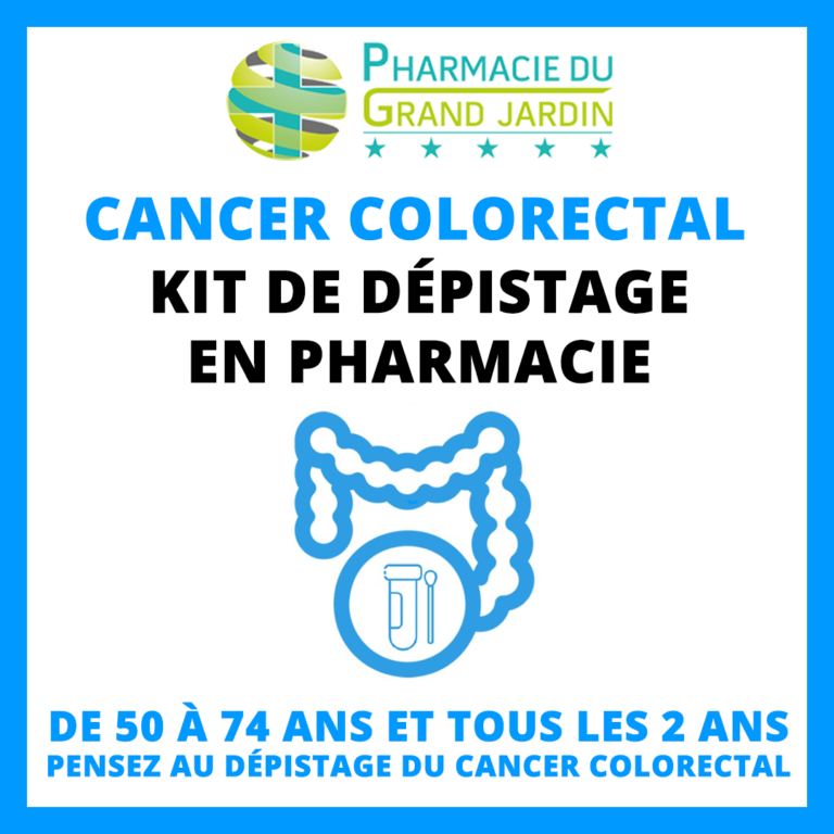 D Pistage Du Cancer Colorectal Pharmacie Du Grand Jardinpharmacie Du